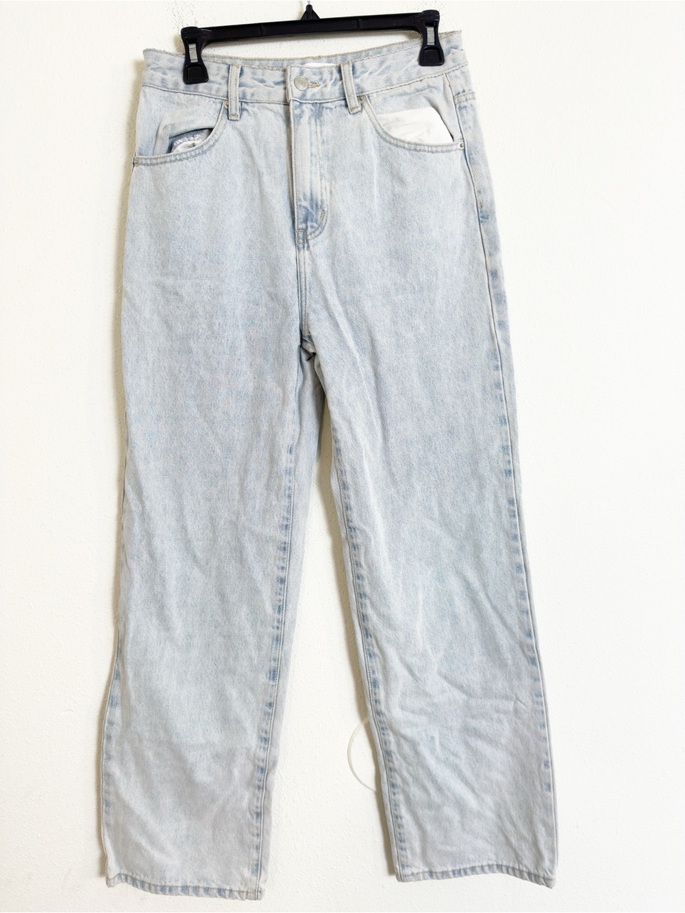 Meshki Light Blue straight leg Denim Jeans